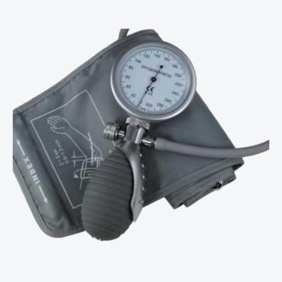 Palm Handheld Blood Pressure Monitor, Metal Ring KS-3302