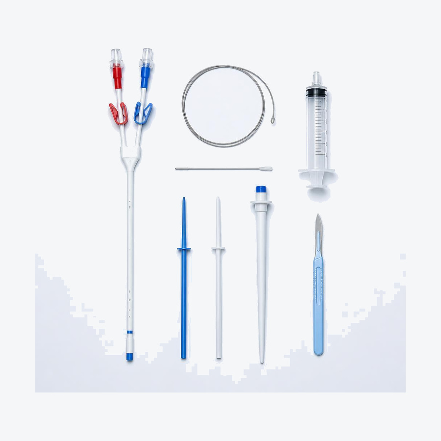 Hemodialysis Catheter Kit JH-HC