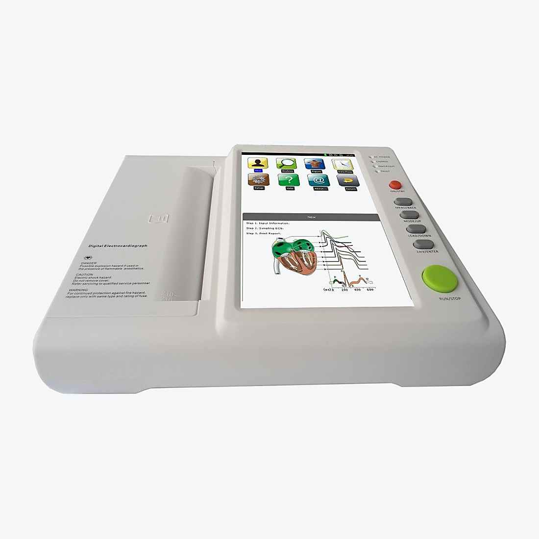 12-Channel ECG Monitor JH-ECG12