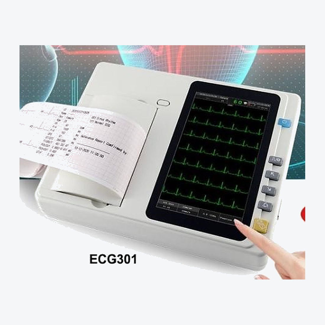 3/6-Channel Touch Screen ECG Machine JH-ECG301 / 601