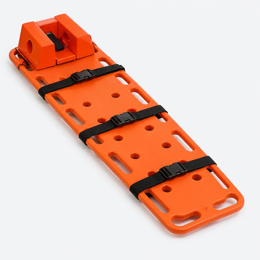 HDPE Spine Board with Head Immobilizer MDK-A201