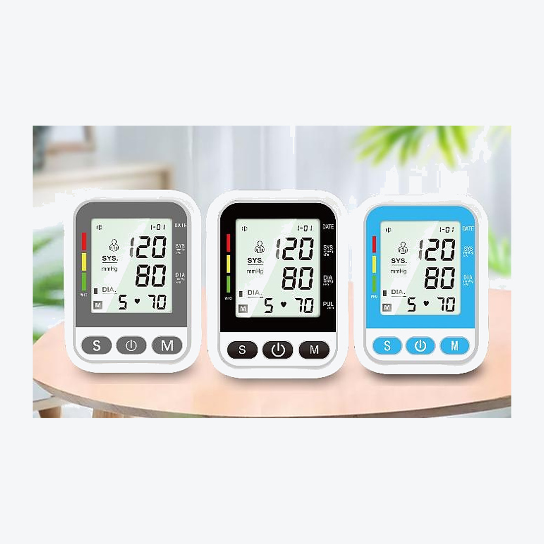 Upper Arm Blood Pressure Monitor (120 memories) JH-B05