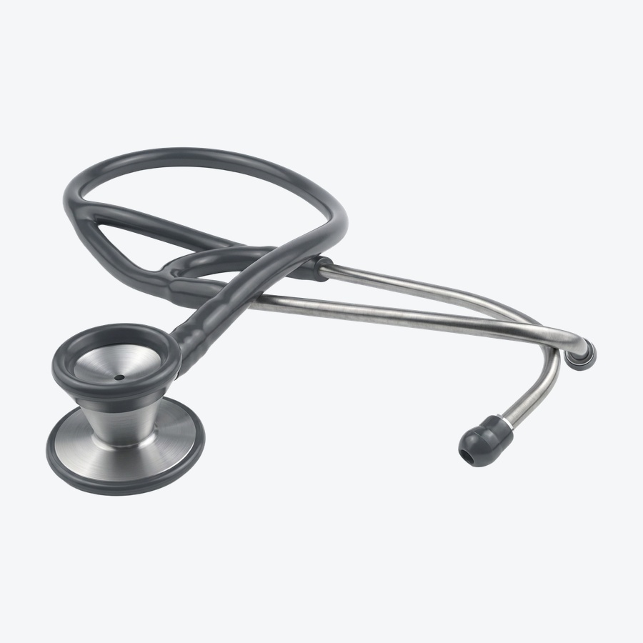 Cardiology Stethoscope (Silver Dual Head) KS-2025