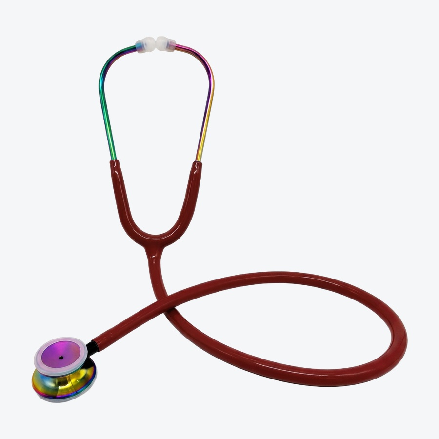 Deluxe Rainbow Dual Head Stethoscope KS-4022